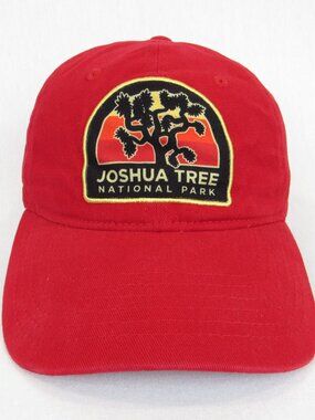 Joshua Tree National Park Cap National Park Foundation H3 Headwear Red Hat